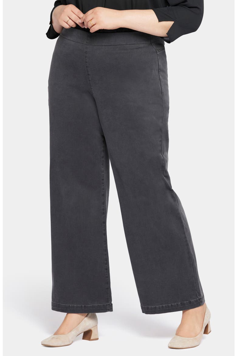 Teresa Pull On Wide Leg Jeans, Alternate, color, SIERRA