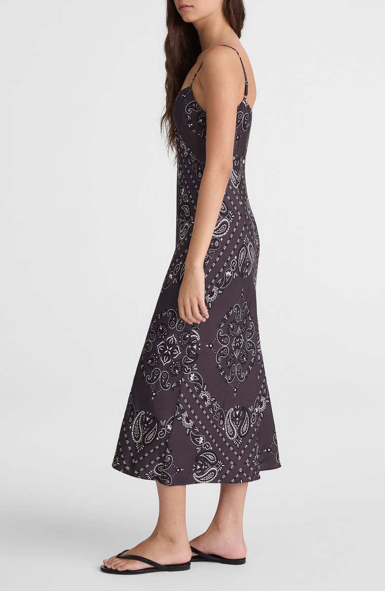 Madewell Cami Maxi Slip Dress, Alternate, color, Chocolate Plum