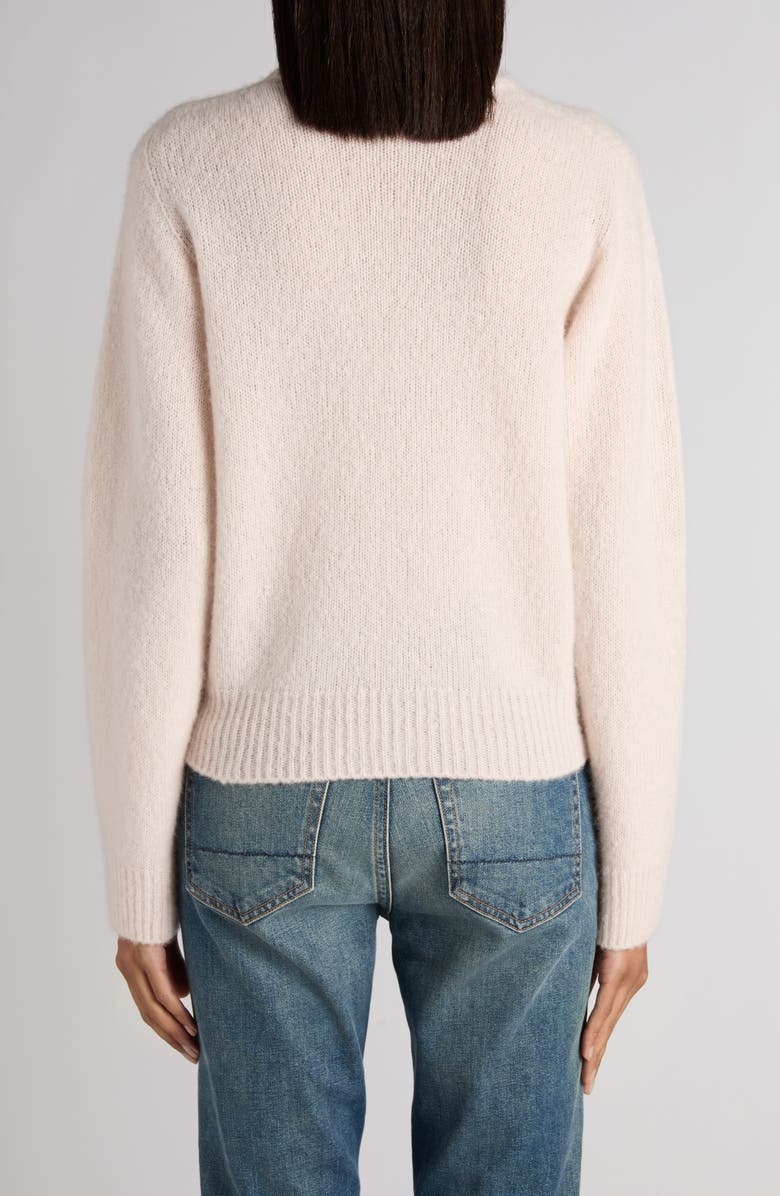 TOM FORD Cashmere & Silk Blend Crewneck Sweater, Alternate, color, Pink Beige