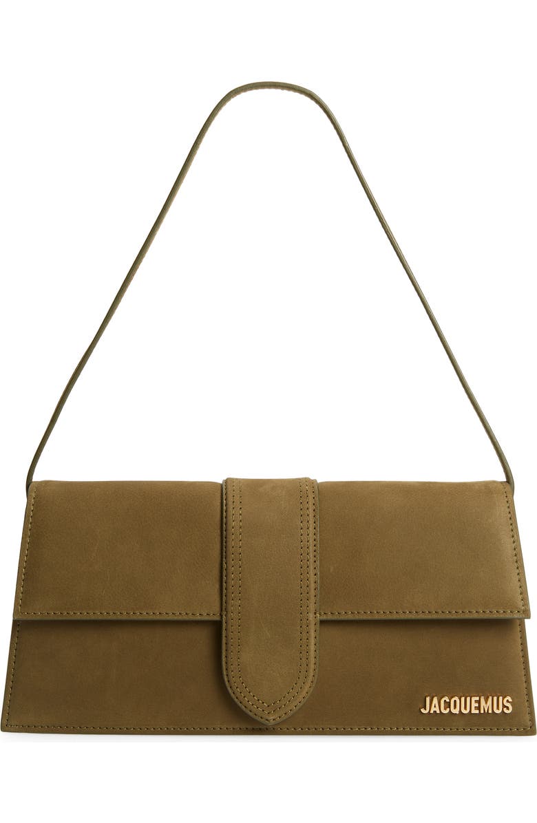 Jacquemus Long Le Bambino Leather Shoulder Bag, Main, color,