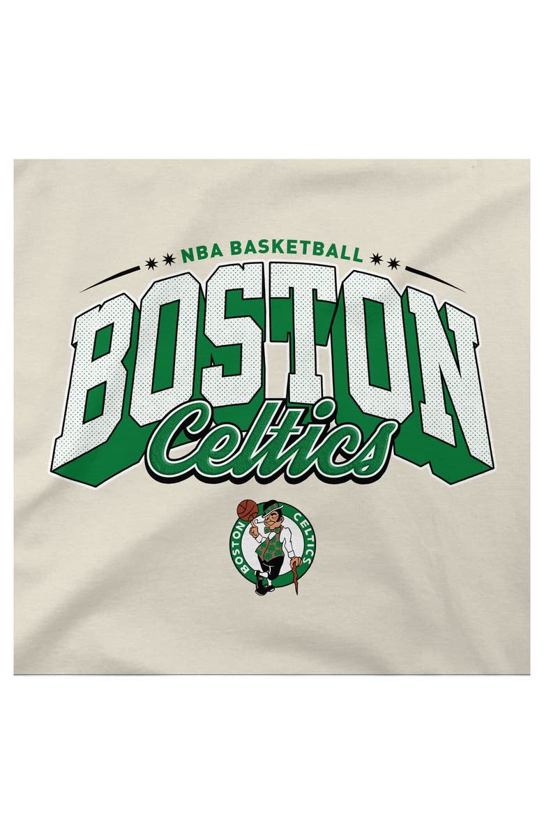 Stadium Essentials Men's Stadium Essentials  Cream Boston Celtics Your Way Oversized Urban Pullover Hoodie, Alternate, color, 