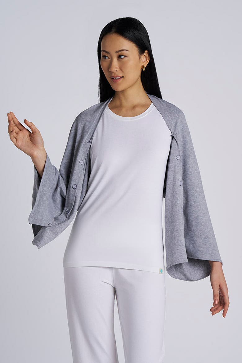 Women's Revilla Convertible Wrap, UPF 50+ Sun Protection, Alternate, color, Grey Heather