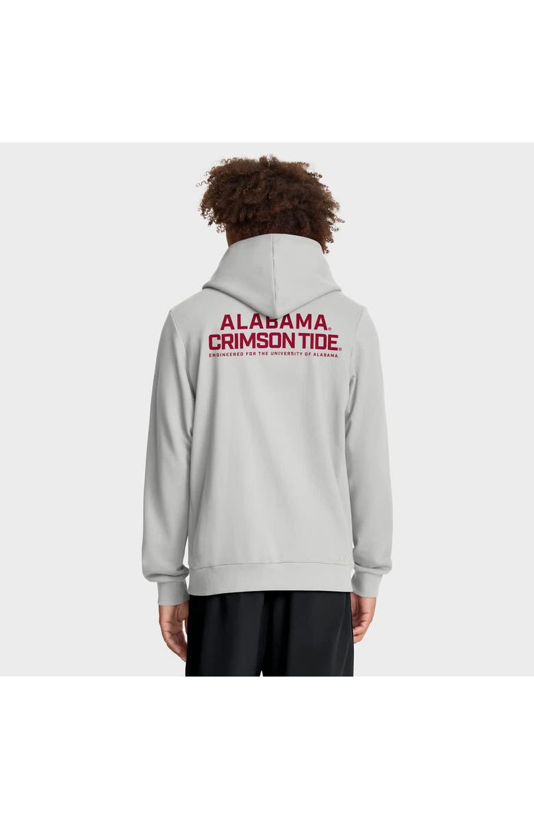 Nike Men's Nike Gray Alabama Crimson Tide 2025 Sideline Standard Issue Dri-FIT Full-Zip Hoodie, Alternate, color, Gray