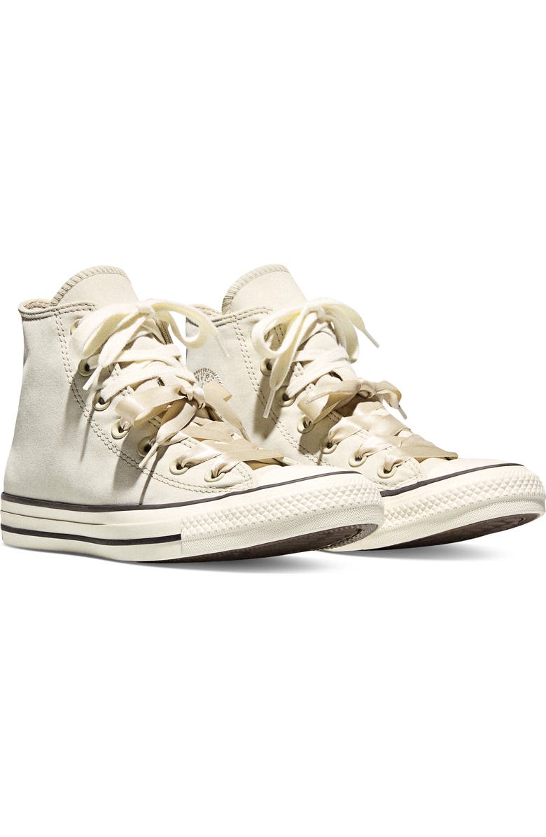 Converse Gender Inclusive Chuck Taylor All Star Peached High Top Sneaker, Alternate, color, Sage Smoke/ Egret/ Black