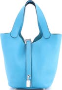 Pre-Owned Hermes Picotin Lock Bag Clemence PM