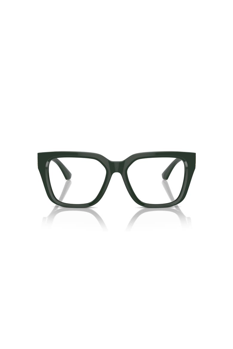 51mm Square optical glasses, Alternate, color, Green
