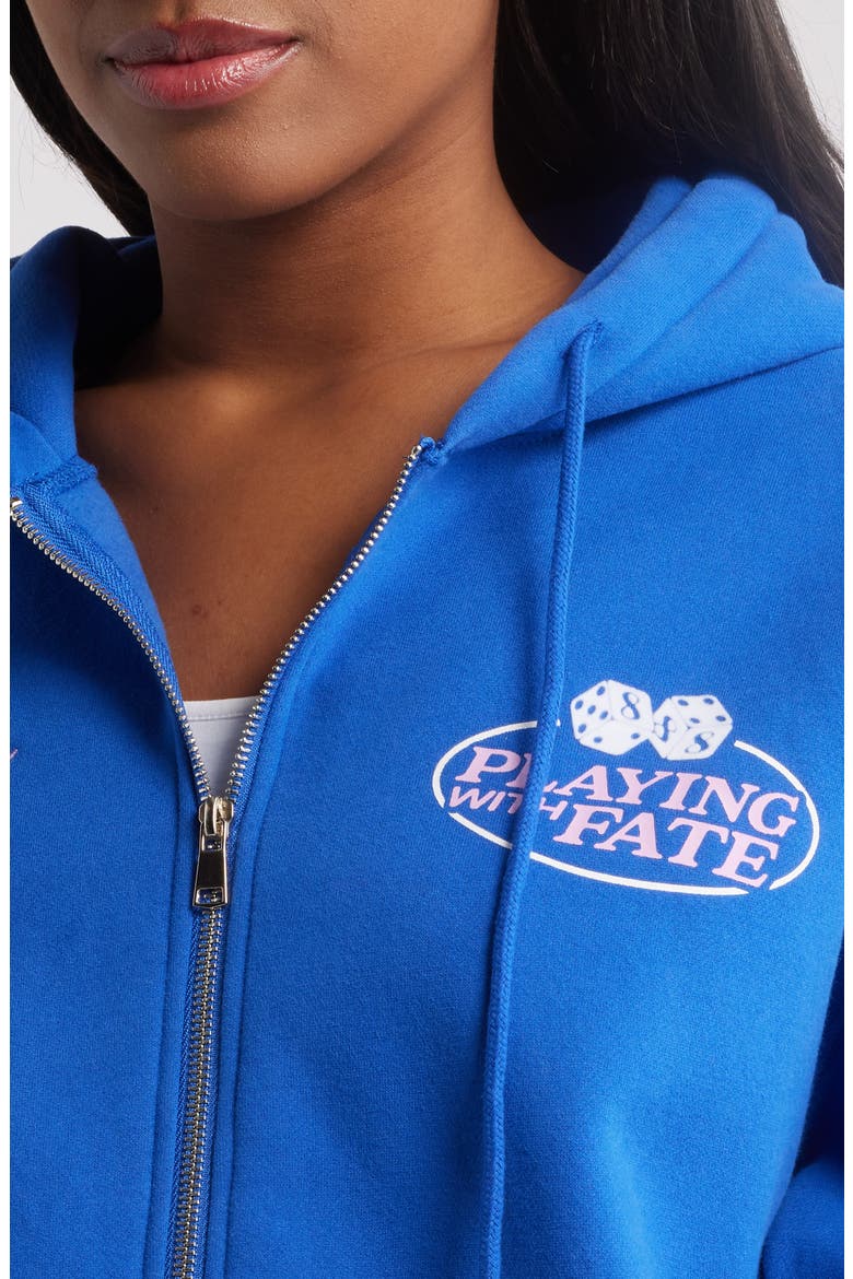 Playing with Fate Hoodie, Alternate, color, BLUE