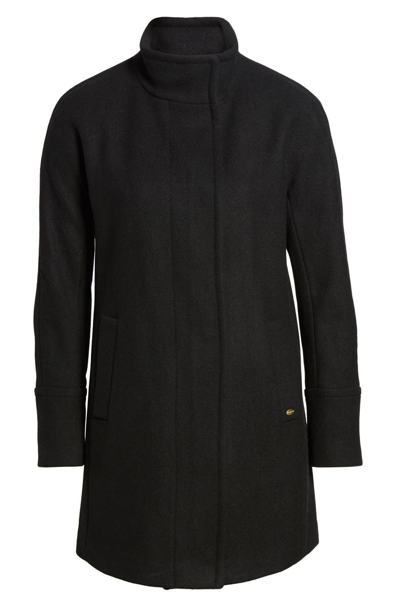 Ellen Tracy Wool Blend Stadium Coat, Main, color,