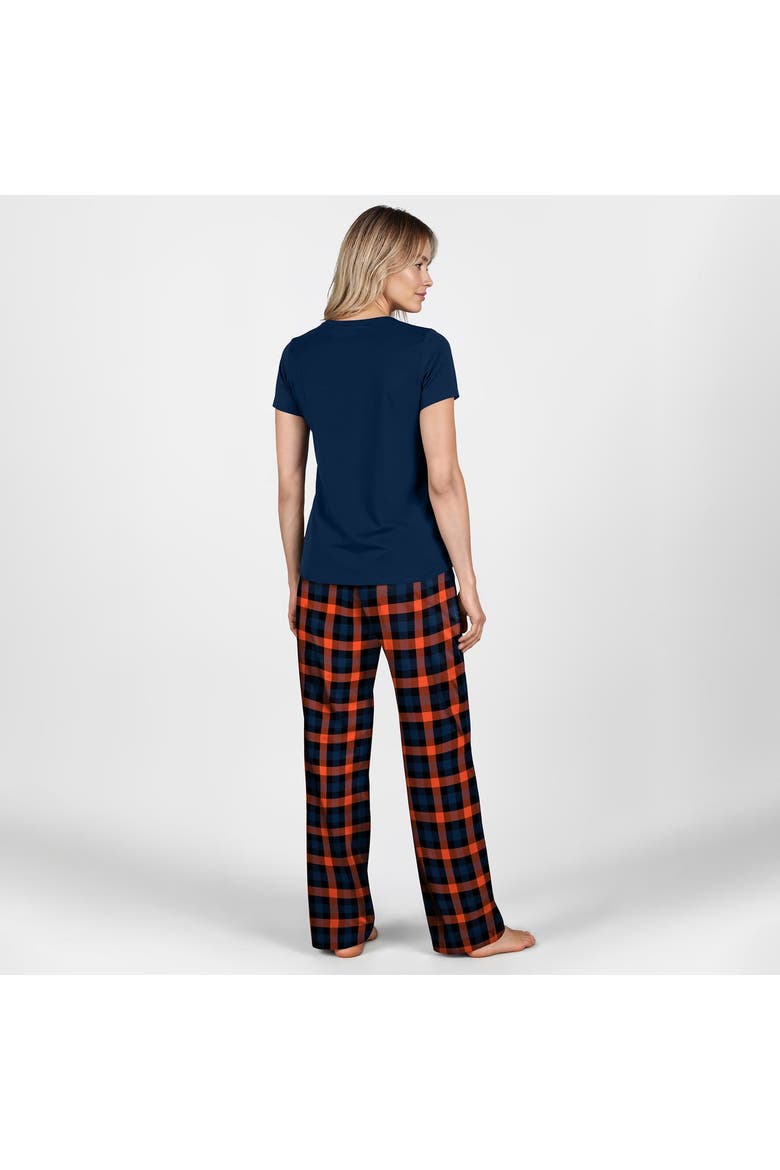 Women's Concepts Sport  Navy Denver Broncos Highland Sleep Set, Alternate, color, Navy