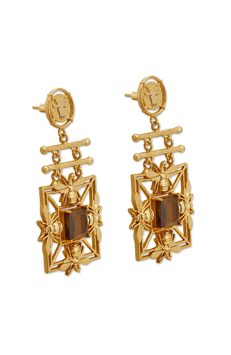 Dhwani Bansal MORI EARRINGS, Alternate, color,