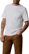 Faherty Patch Pocket Cotton T-Shirt