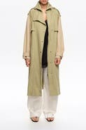 Bimba y Lola Dual-Tone Maxi Trench