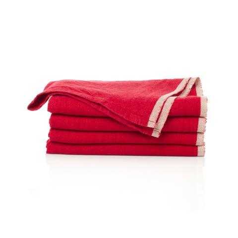 Chunky Linen Napkins - Set of 4