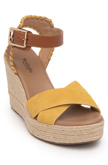 Nerogiardini Whipstitch Espadrille Wedge Sandals