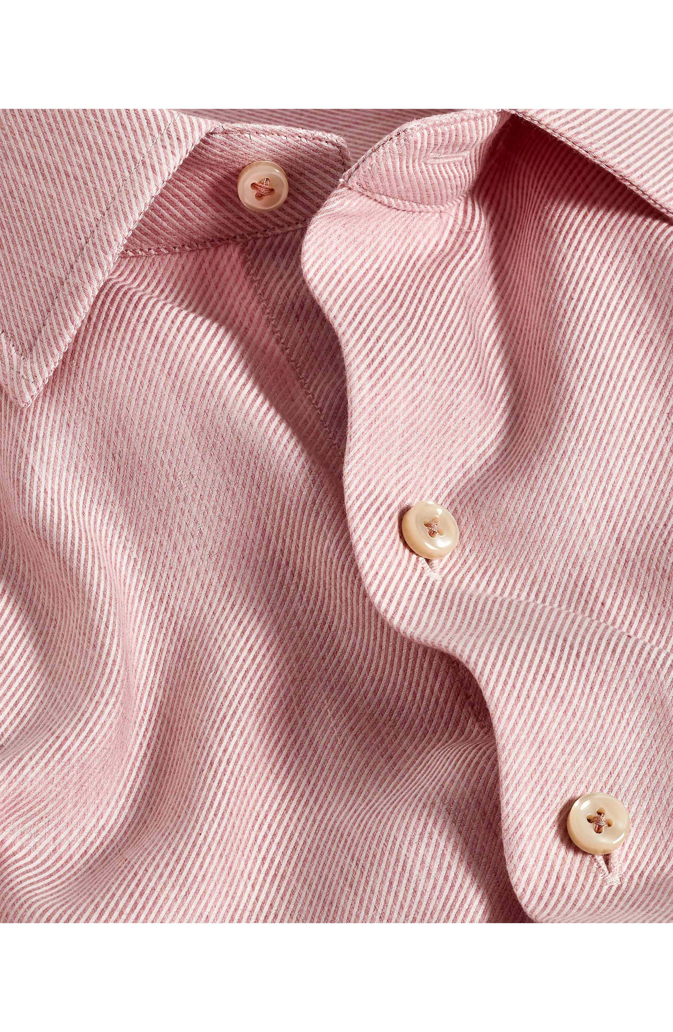 Cotton & Cashmere Solid Sport Shirt - image 2