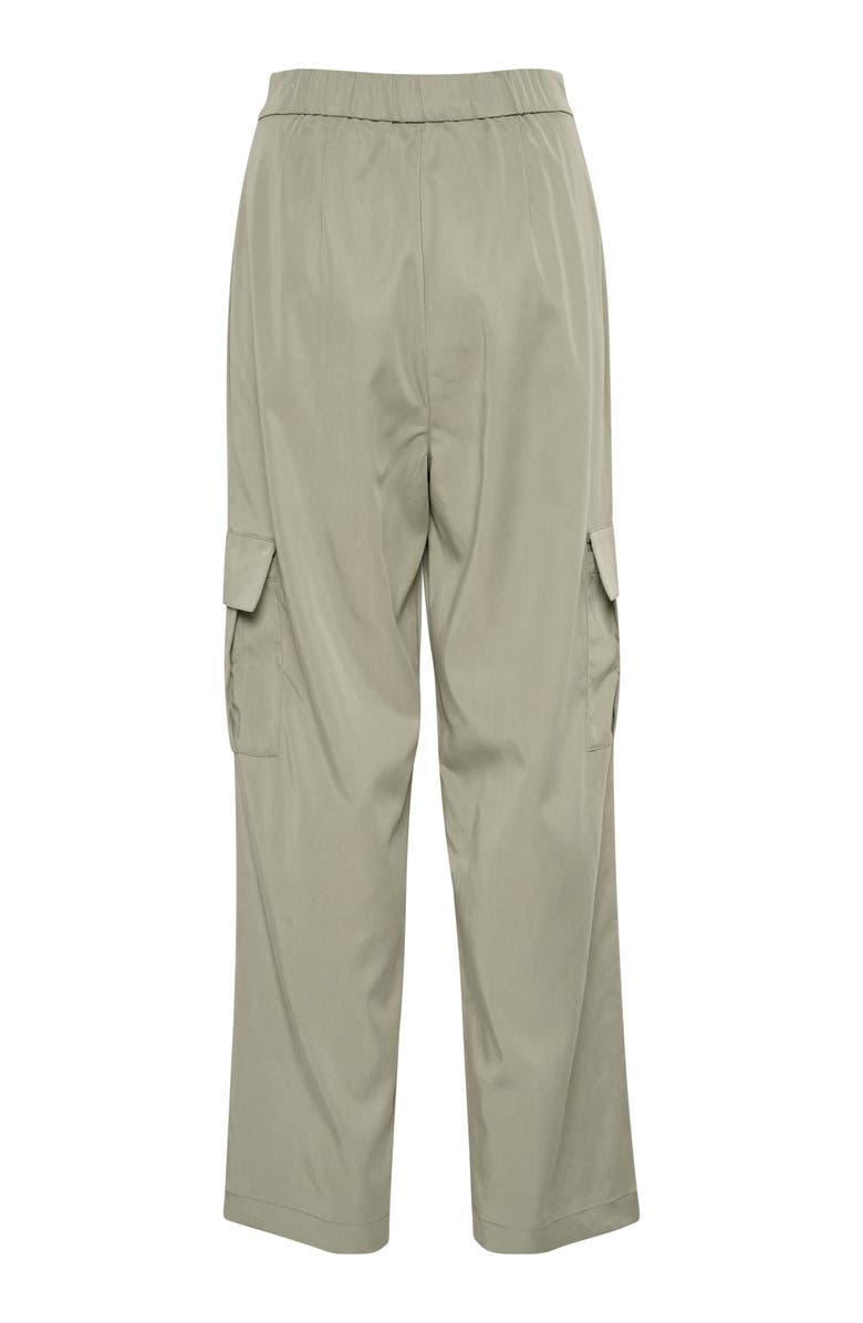 Soaked in Luxury SLKellie High Waist Cargo Trousers, Alternate, color, Shadow