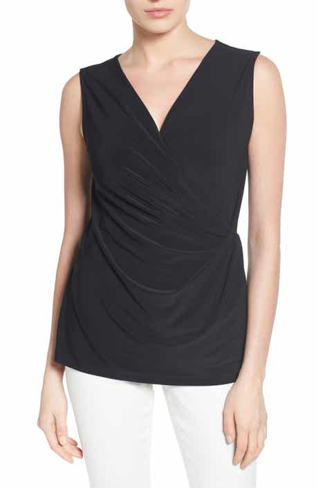 NIC+ZOE Faux Wrap Top