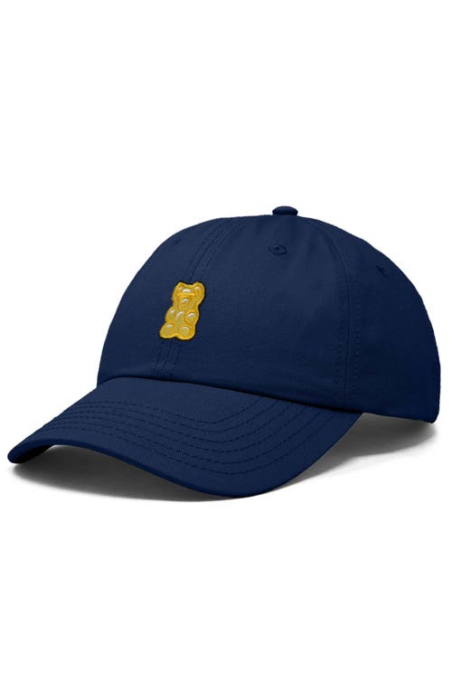 DALIX DALIX YELLOW GUMMY EMBROIDERED DAD CAP 