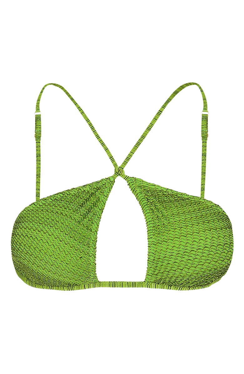 ViX Paula Hermanny Nicole Mesh Overlay Bikini Top, Alternate, color, 