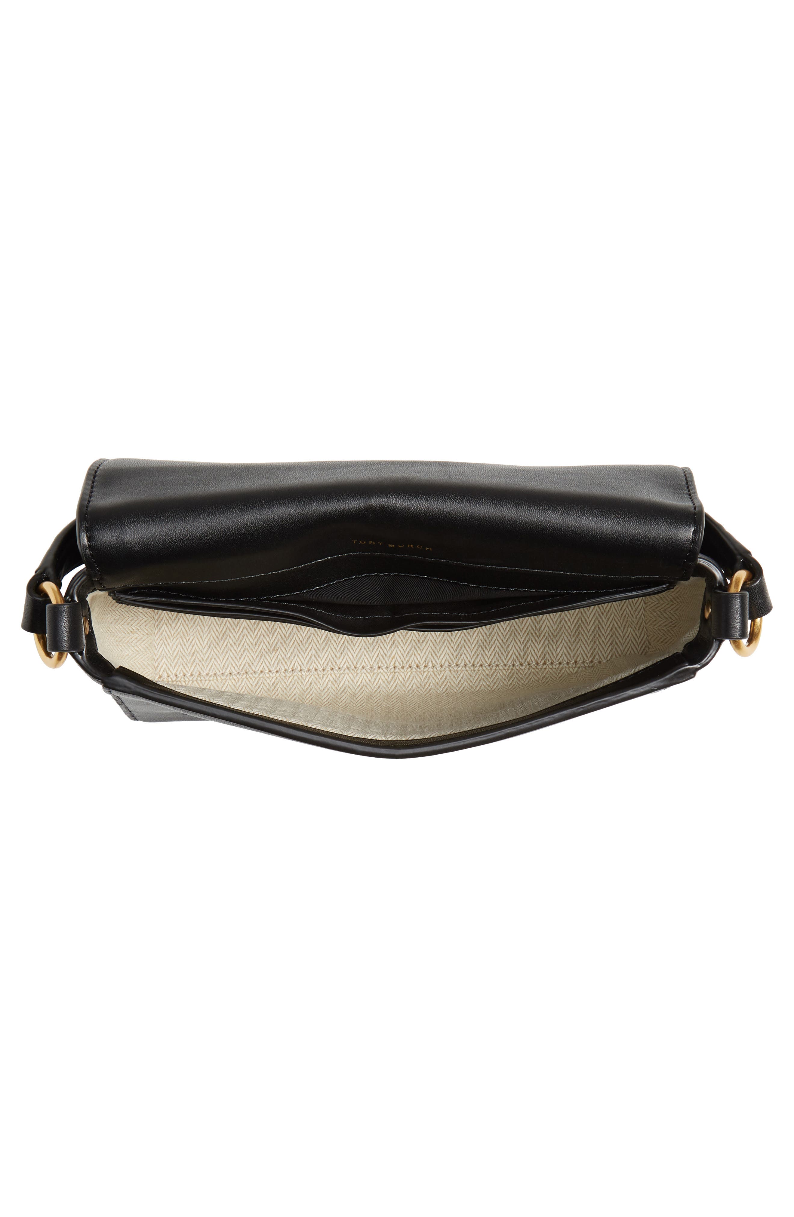 Tory Burch Mini Miller Leather Top Handle Bag, Alternate, color, 