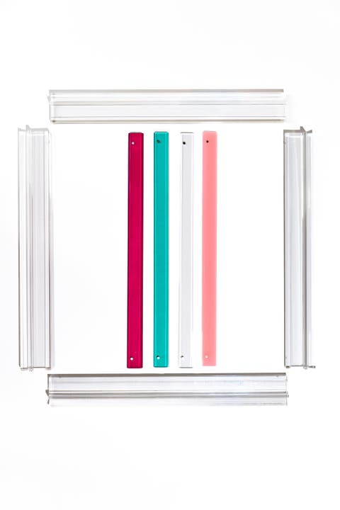 Mahjong Lucite Rack & Pusher Set