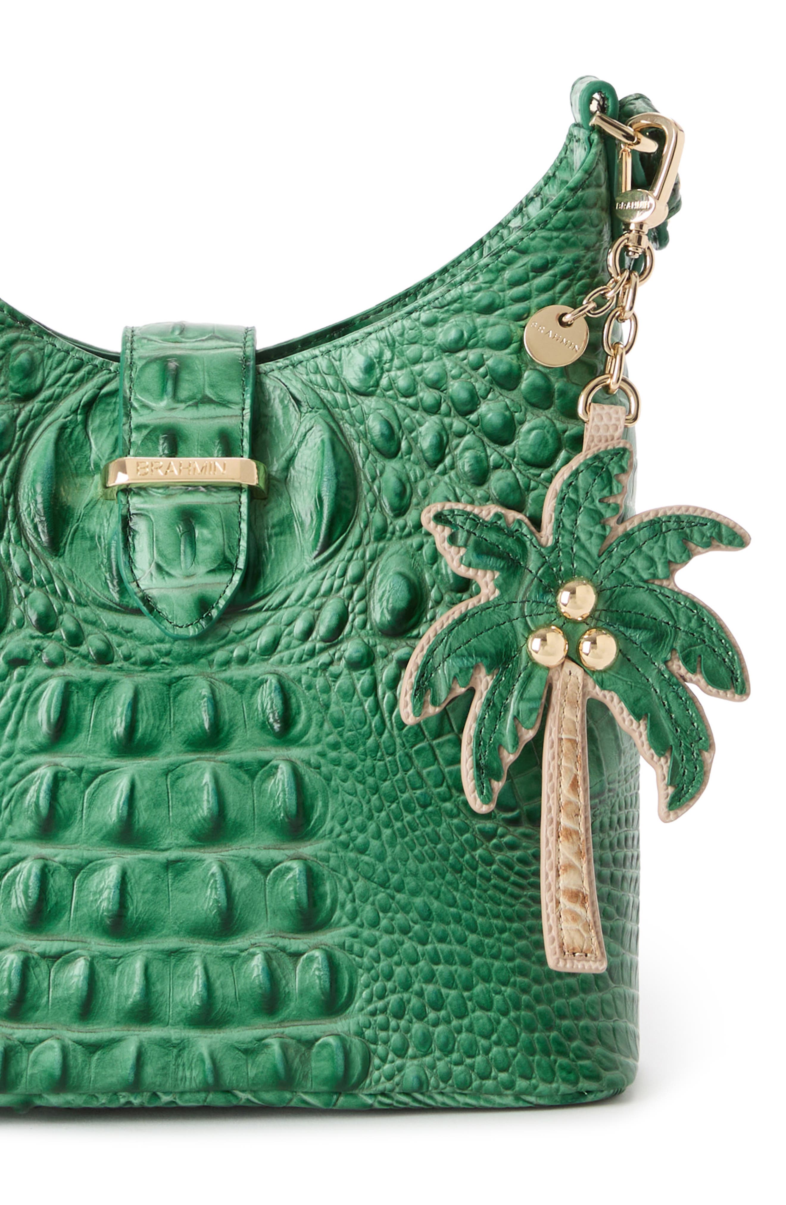 Brahmin Palm Tree Bag Charm, Alternate, color, 