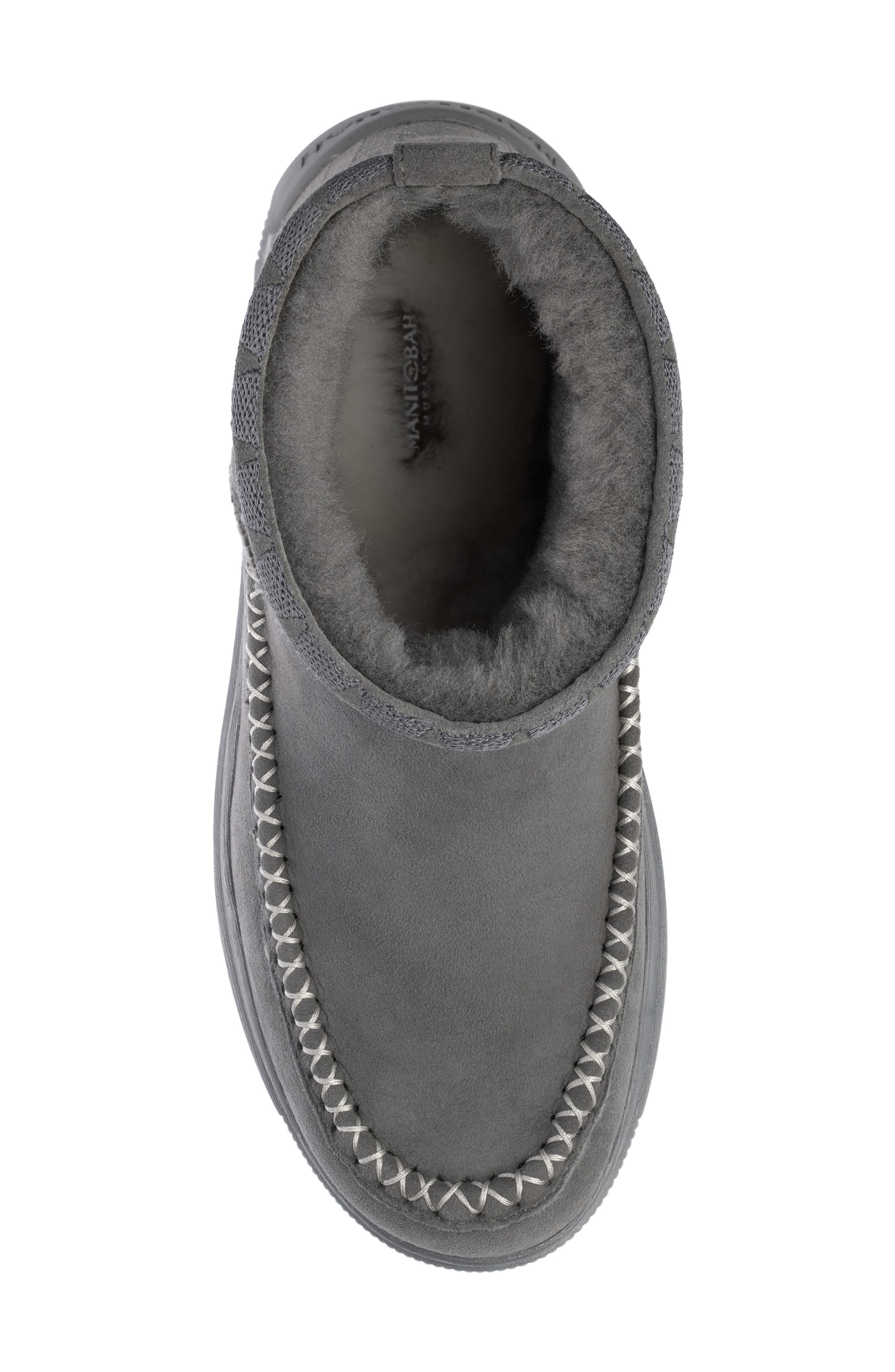 Manitobah Reflections Genuine Shearling Water Resistant Bootie, Alternate, color, 