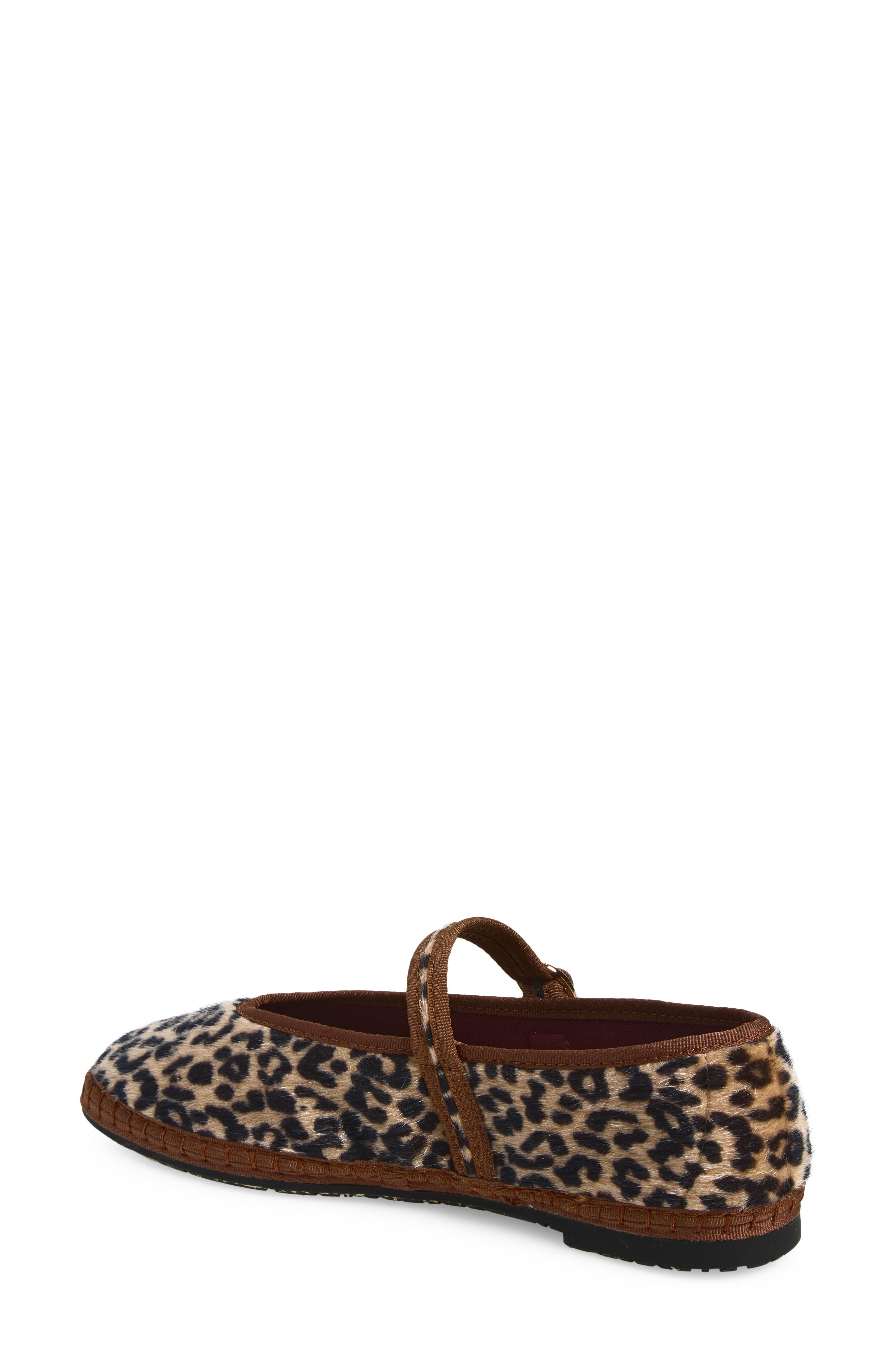 x Nordstrom Animal Print Ballet Flat, Alternate, color, SAND