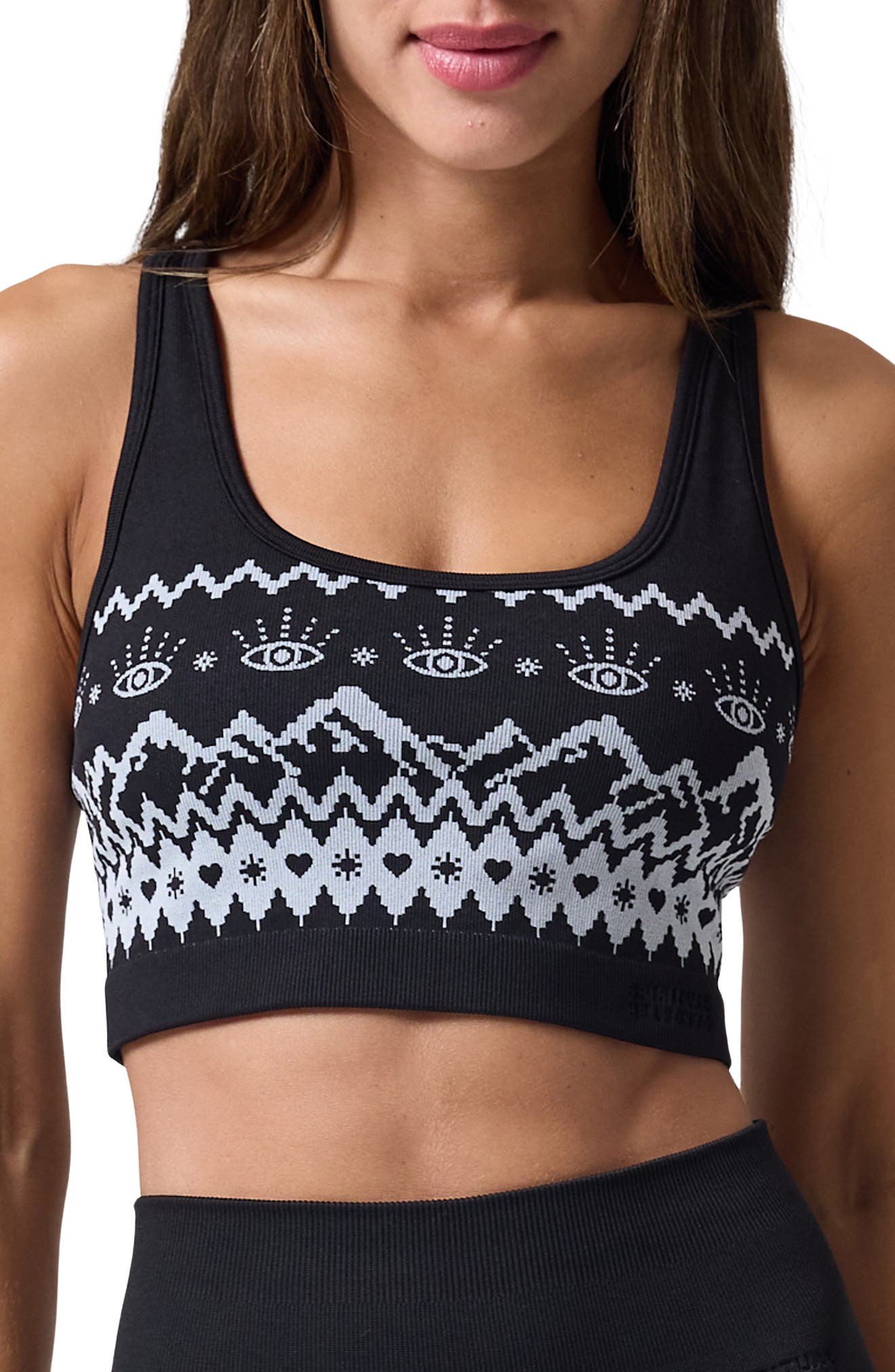 Spiritual Gangster Love & Ski Neve Sports Bra (Women) | Nordstrom