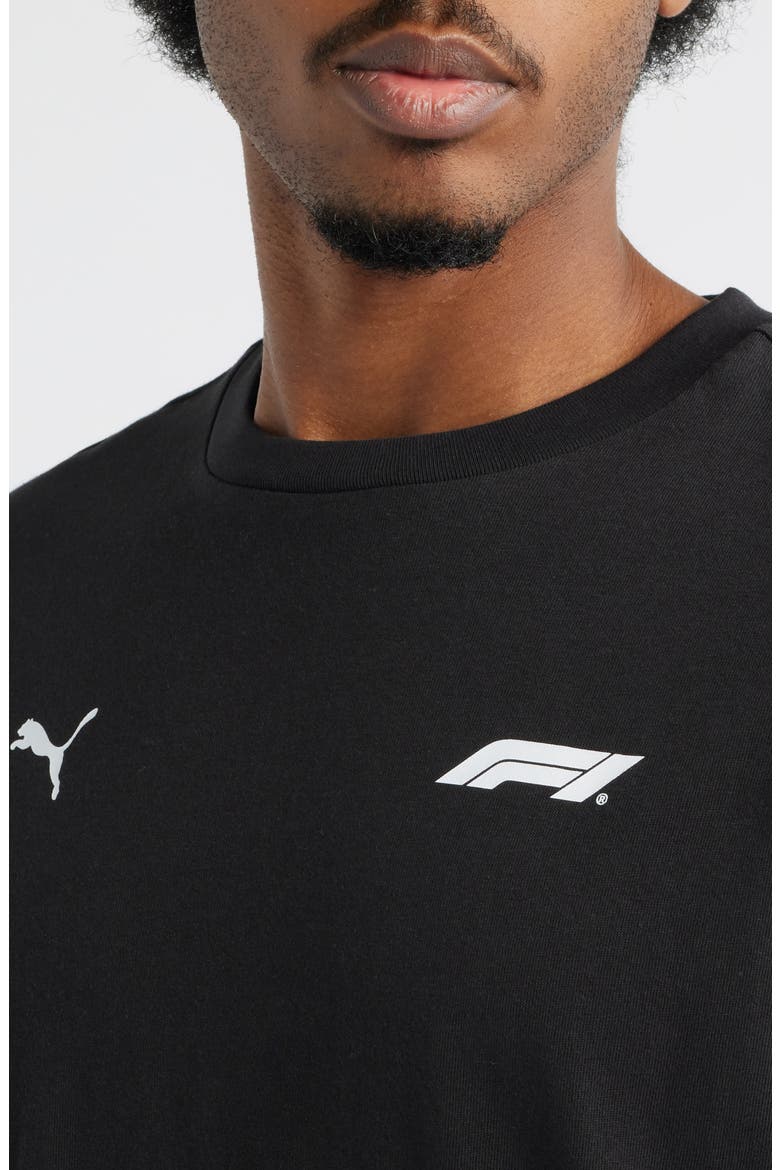 Formula 1® Logo Graphic T-Shirt, Alternate, color, PUMA BLACK