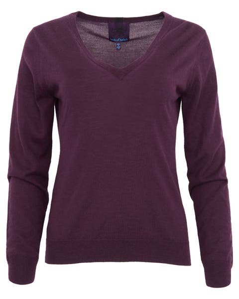 Sasha Cashmere Blend V-neck Sweater