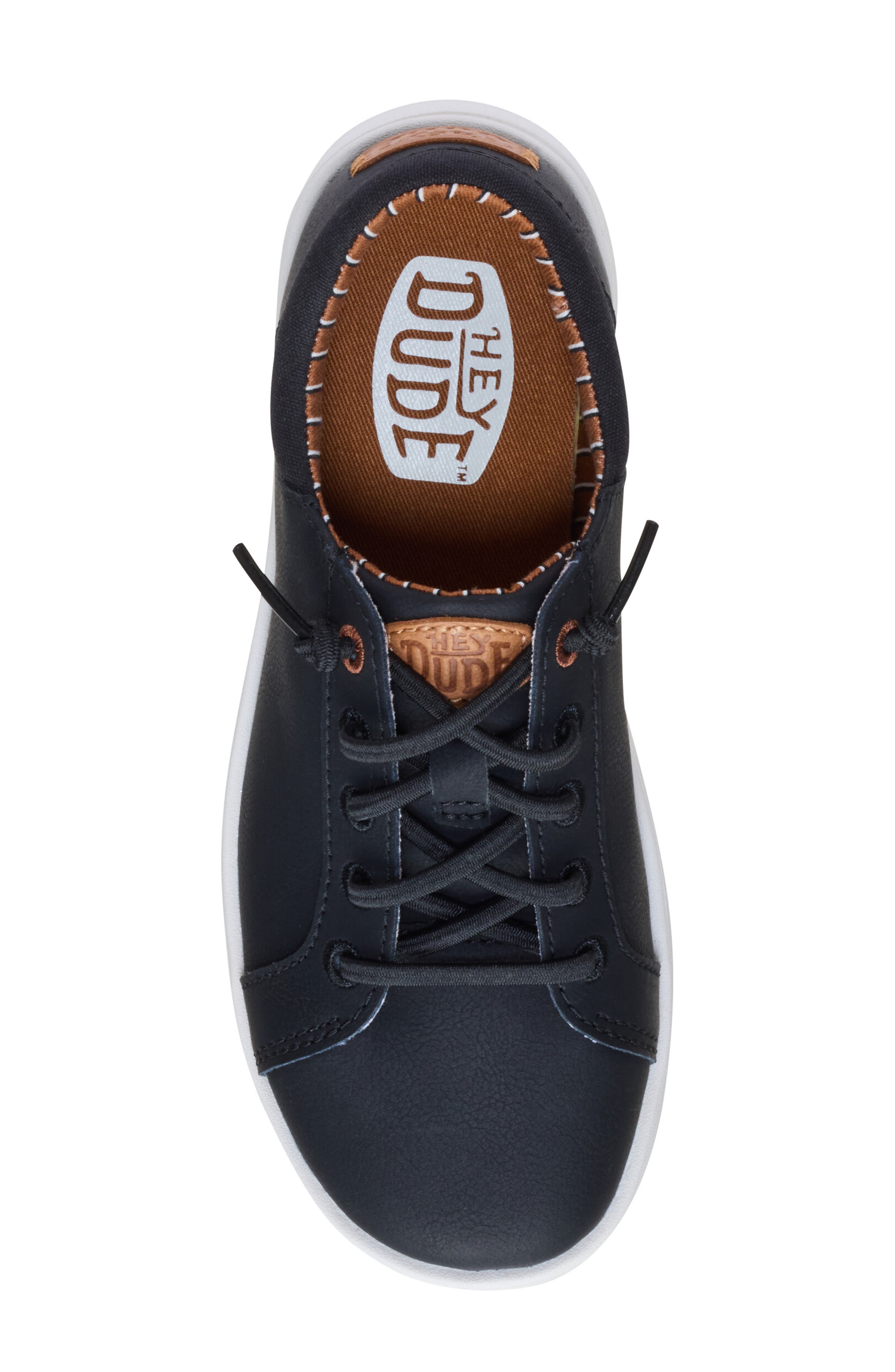 Hey Dude Kids' Paul Pro Classic Slip-On Sneaker, Alternate, color, Black