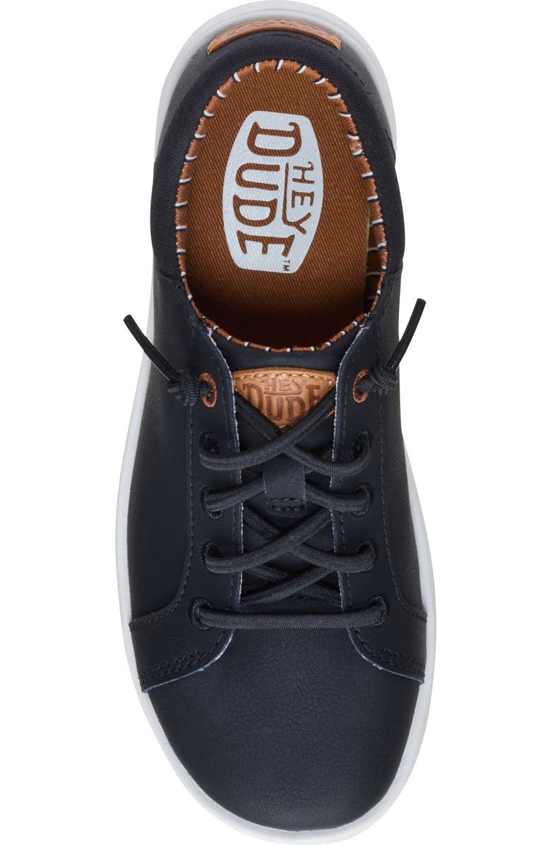 Hey Dude Kids' Paul Pro Classic Slip-On Sneaker, Alternate, color, Black