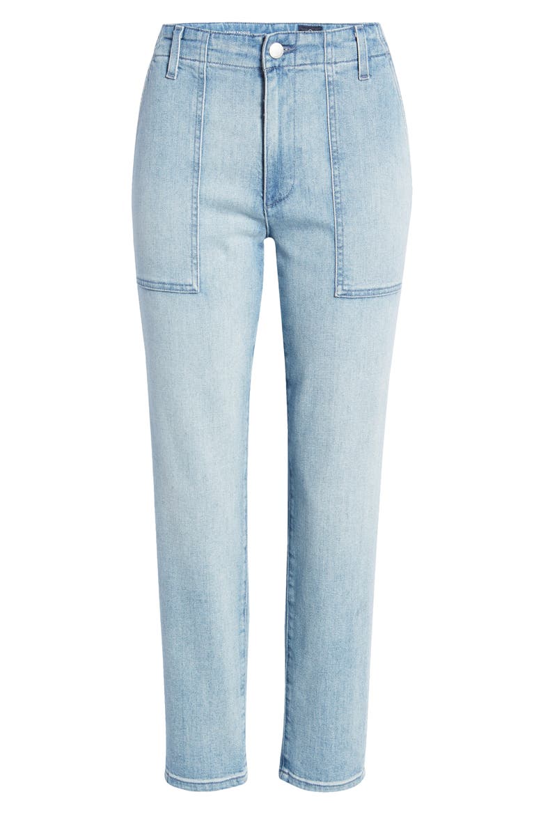 Caden Fatigue Ankle Denim Trousers, Alternate, color, CYPRUS
