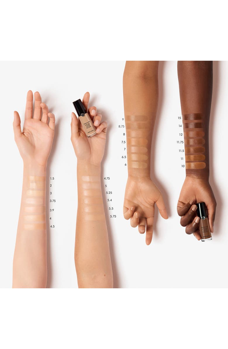 ARMANI Luminous Silk Hydrating & Brightening Concealer, Alternate, color, 11.75 Deep/Pink