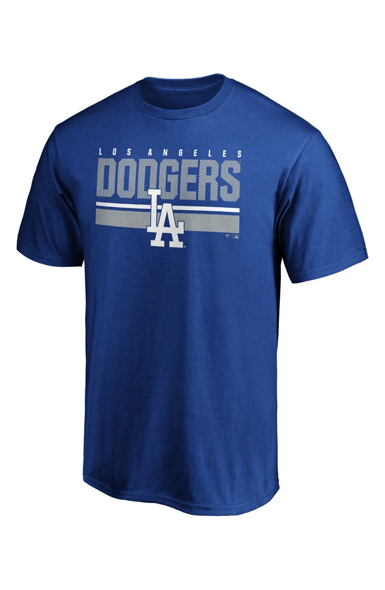 FANATICS Men's Fanatics Branded Royal Los Angeles Dodgers Team Logo End Game T-Shirt, Main, color,