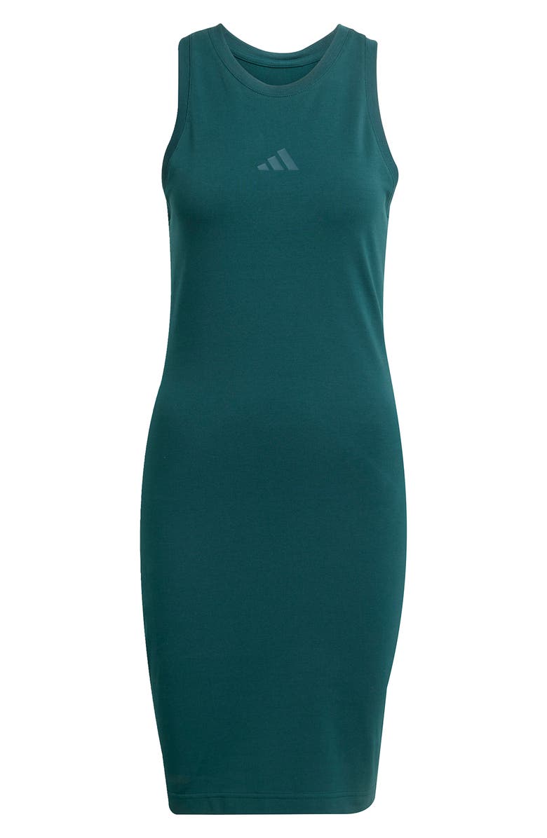 adidas Future Icons Sleeveless Dress, Alternate, color, Aurora Ivy