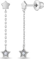 In Season Jewelry Dancing Star Girl Earrings