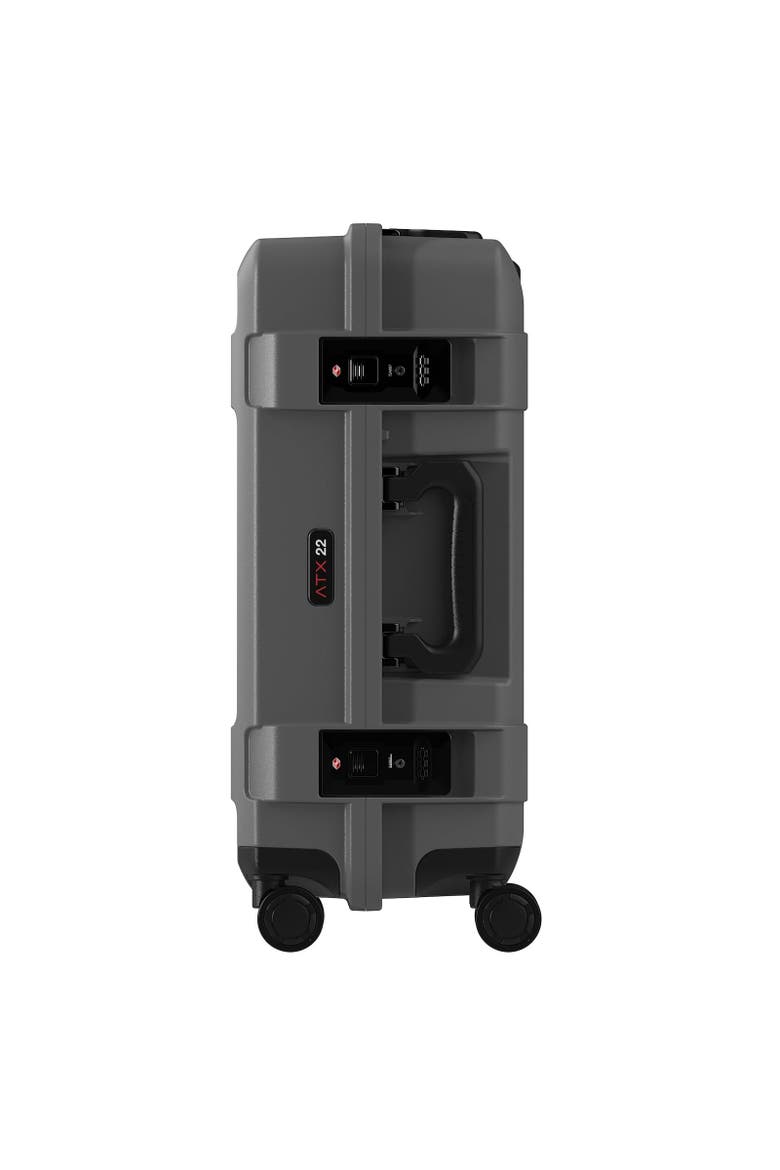 ATX Luggage  Hardside 22" Carry On Luggage with Wheels, Alternate, color, Charcoal