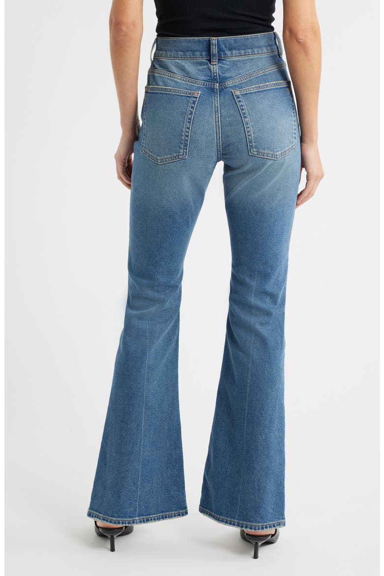 The Vintage Flare Jeans, Alternate, color, BOUVIER WASH