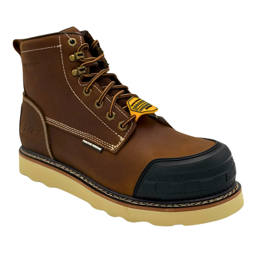 AdTec Guardian 6" Comp Toe Guard Work Boot in Crazy Horse at Nordstrom, Size 9