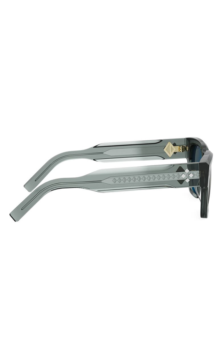 DIOR CD Diamond S2I 54mm Square Sunglasses, Alternate, color, Grey/ Other / Smoke Mirror