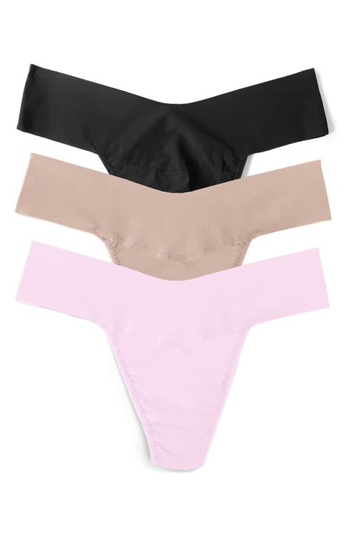 Hanky Panky Breathe Assorted 3-pack V-cut Thongs