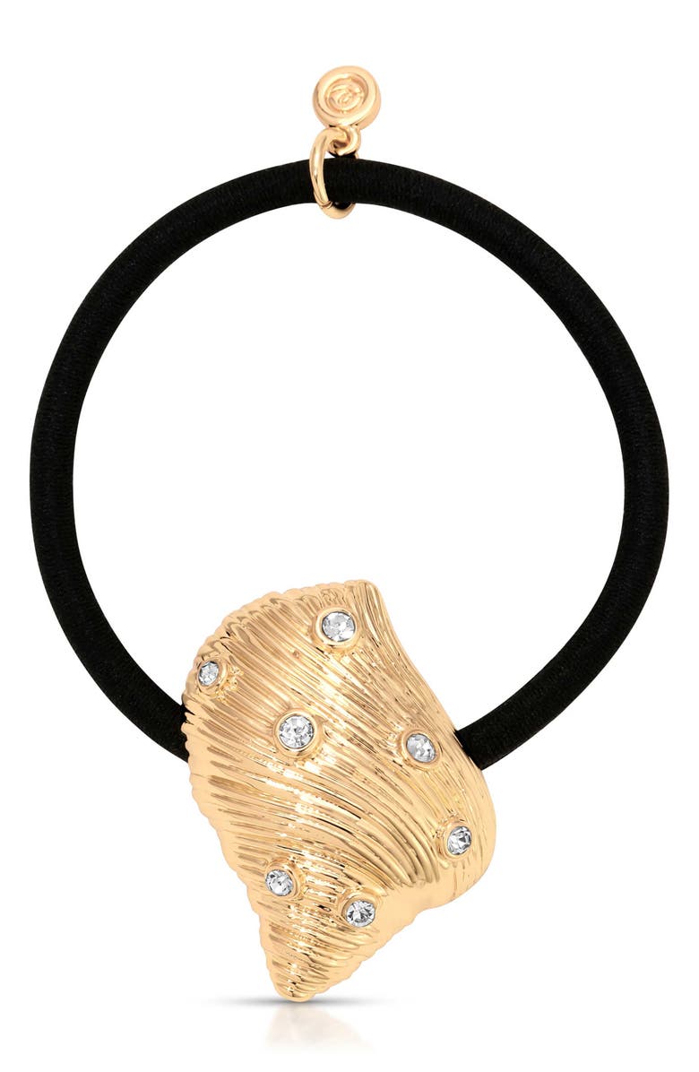 Ettika Soleil Seashell Ponytail Holder, Alternate, color, 