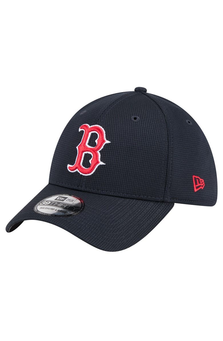 New Era Men's New Era Navy Boston Red Sox Active Pivot 39THIRTY Flex Hat, Main, color, 