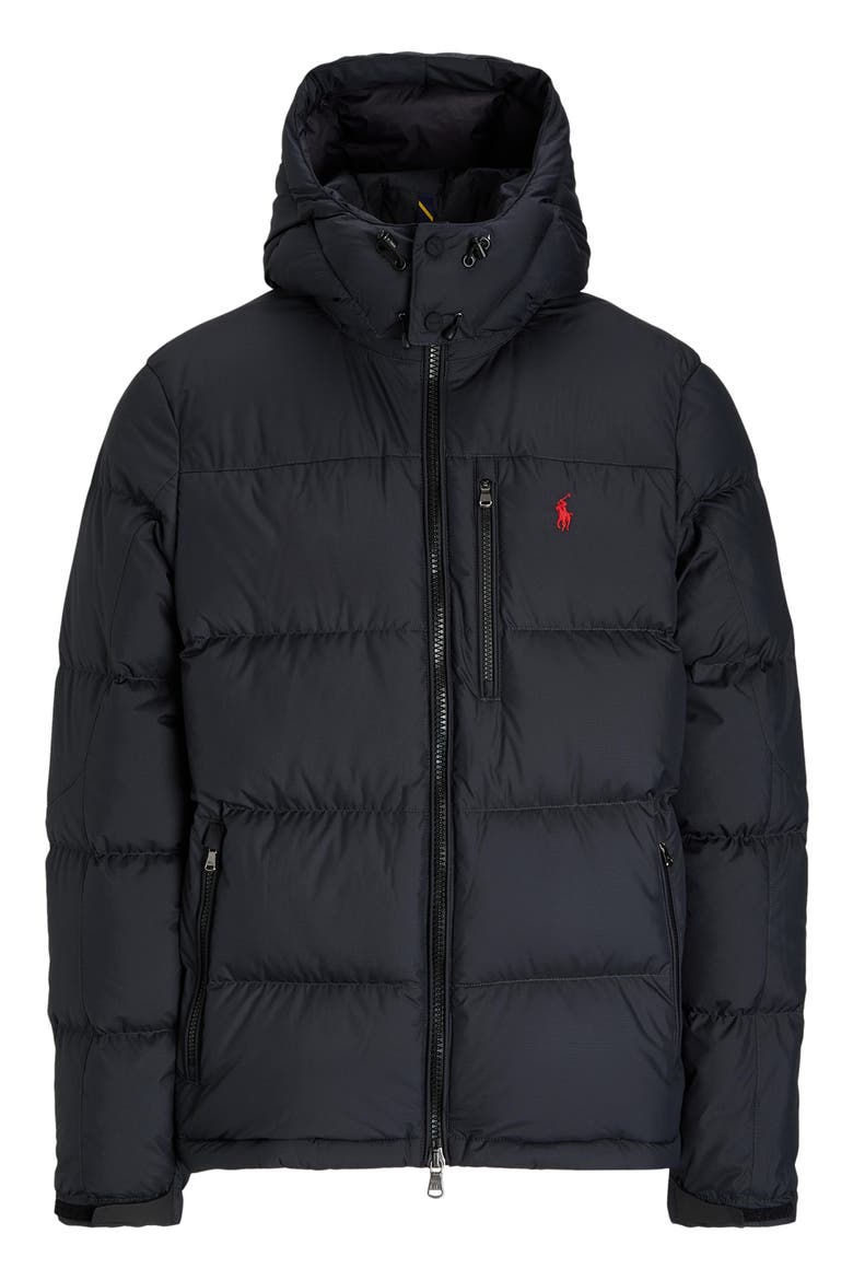 The Gorham Down Jacket with Removable Hood, Alternate, color, POLO BLACK