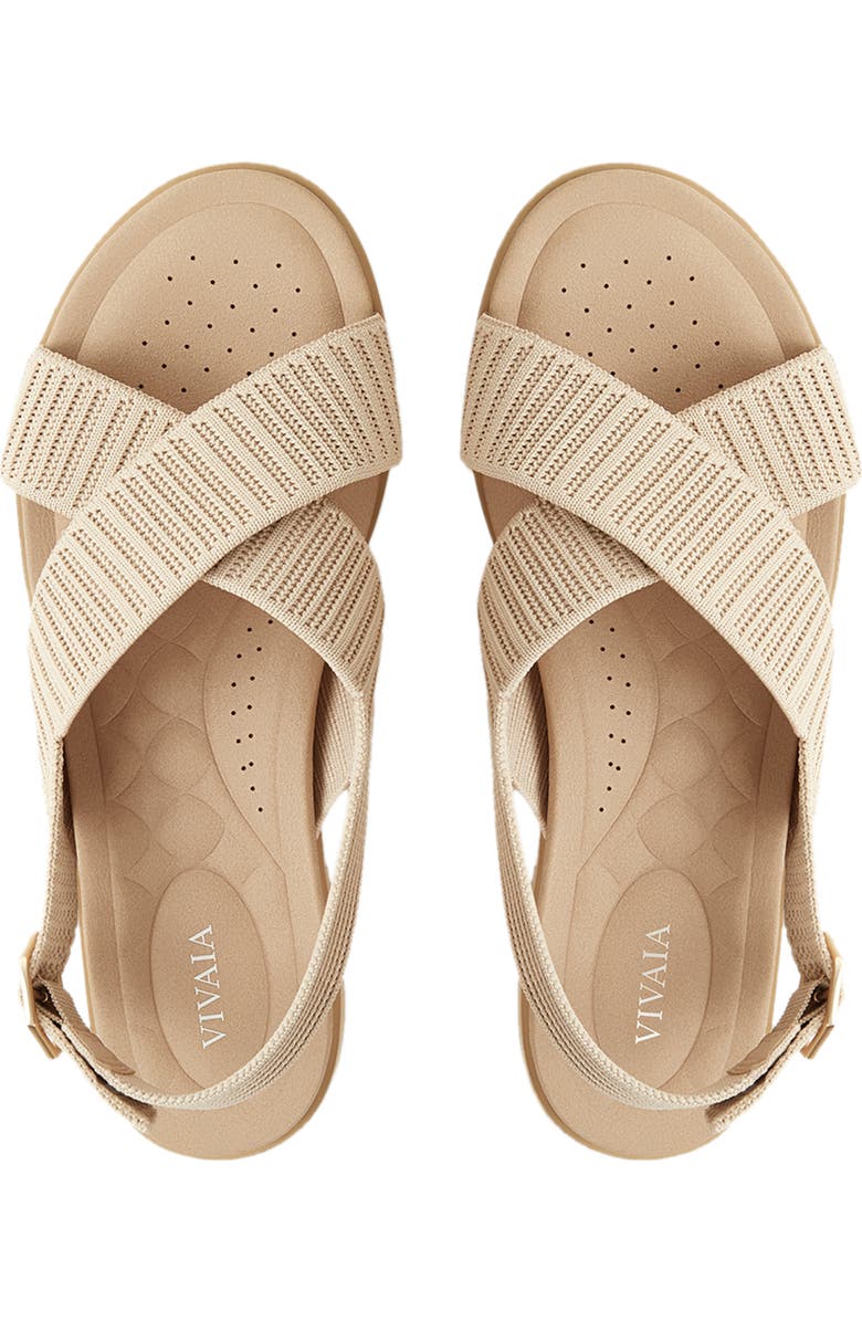 VIVAIA Arch Pro AdaptAll Sandals, Alternate, color, Almond