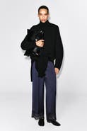 COS Lace-trimmed Satin Pants
