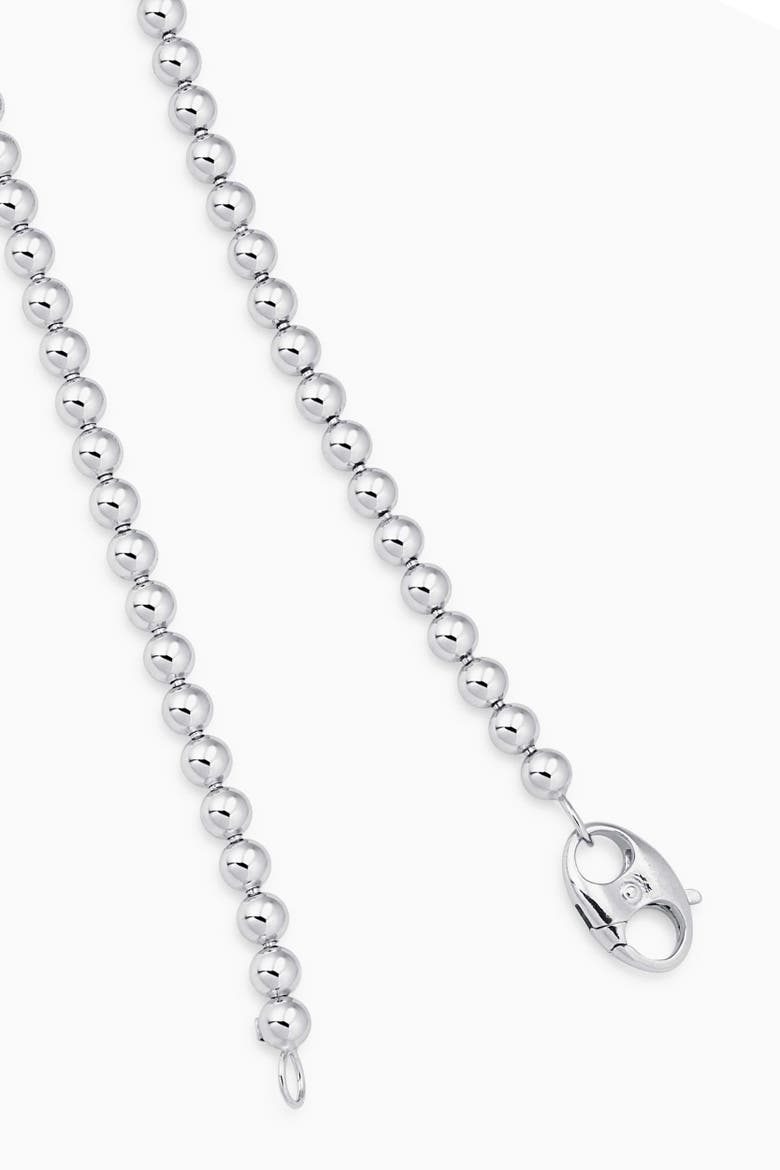 Sterling Silver Baller Bead Bracelet, Alternate, color, Sterling Silver