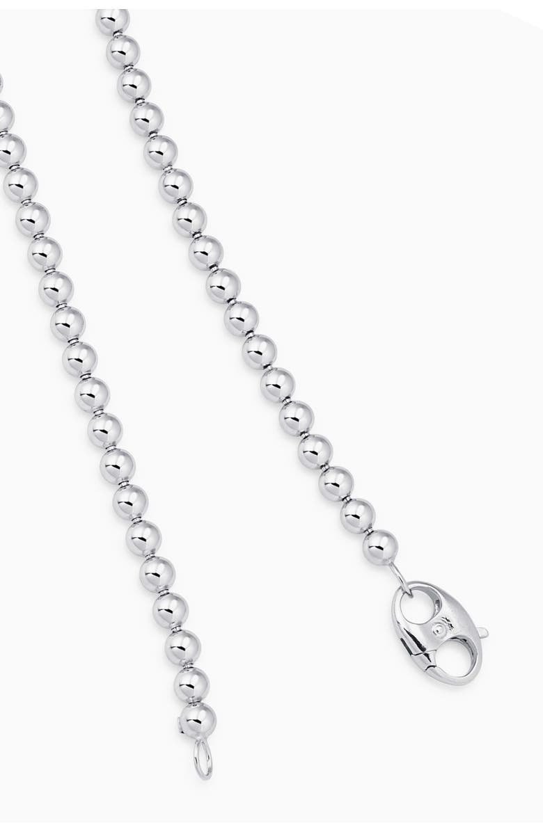 Oradina Sterling Silver Baller Bead Bracelet, Alternate, color, Sterling Silver